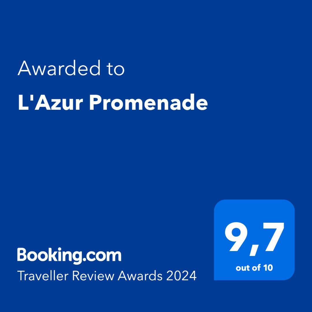L'Azur Promenade Apartment Nice Bagian luar foto